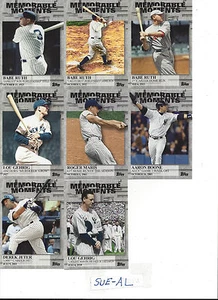 2017 Topps 2 Memorable Moments Babe Ruth Called Shot New York Yankees  MM- 44 - Picture 1 of 1