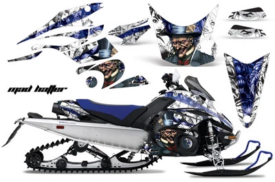 Calcomanías gráficas adhesivas para moto de nieve para Yamaha FX Nytro 08-14 HATTER W U Foto 1 de 2