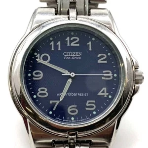 CITIZEN Eco-Drive E030-K16253 Solar Quartz Watch Working USED from JAPAN - Picture 1 of 8
