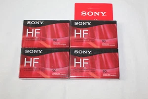 Sony High Fidelity HF 90 Minute Audio Recording 2x (2) Pack Blank Cassettes NEW - Picture 1 of 2