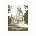 Victoria & Albert 28x35cm Art Print by Dave Thompson