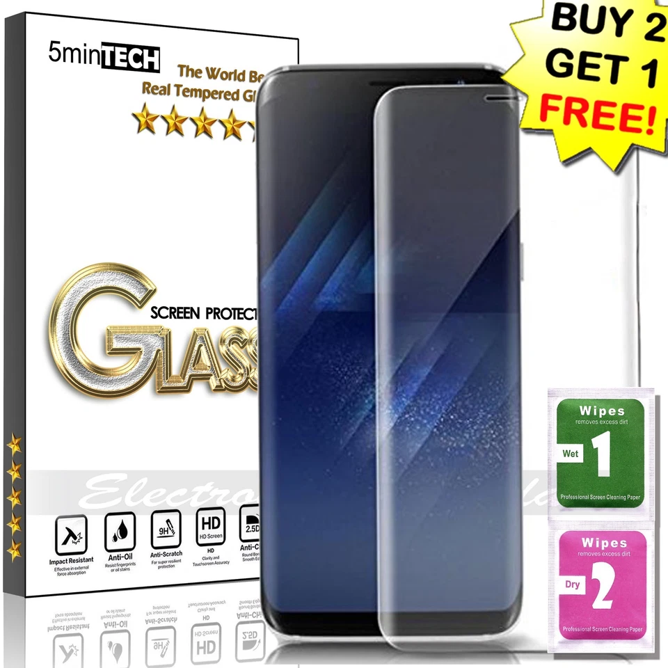 ✔ Real Tempered Glass Screen Protector HD Premium FOR GALAXY S24 - Image 1 of 1