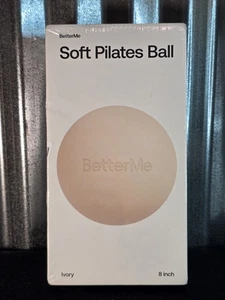 BetterMe Soft Pilates Ball 8in Ivory - Picture 1 of 3