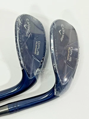 Callaway Opus Platinum Blue Wedge Set 56° 12S & 60° 10S DG 115 Gunmetal - Image 1 of 4