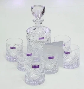 Juego de jarra y vaso oblicuo Waterford Marquis 7 piezas cristal 1063135 - Imagen 1 de 3