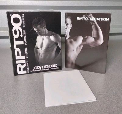 RIPT90 Workout Program with Jody Hendrix 14 Workouts Training Guide on DVD - Image 1 of 4