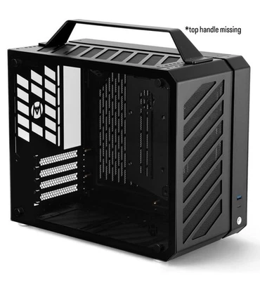 Mechanic Master Cool Cube Series C28 Matx/Itx Alumium Steel Glass Panel PC Case - Image 1 of 4