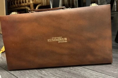 1986 Pressman Tournament Rummikub Rummy Game Incomplete - Original Case No Box - Image 1 of 4