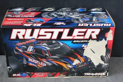 TRAXXAS 37354-4 RUSTLER BL-2S BRUSHLESS ST  414 - Image 1 of 3