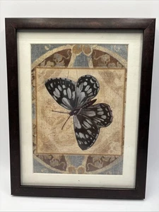 Schmetterlinge Kunstdruck Holzrahmen 9,5x7,5x1 gebraucht - Bild 1 von 5