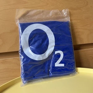 O2 Werbung Schwimmring NEU Schwimmreifen aufblasbar blau  - Bild 1 von 4