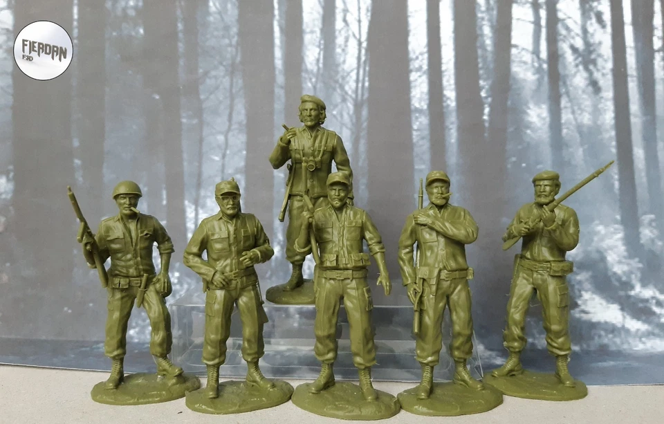 Soldados.Est Toy Soldiers Che Guevara Lanzamiento Noviembre 2025 Escala 1:32 Foto 1 de 1