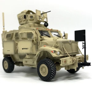 1/72 US M1224 MaxxPro Anti-Mine Anti-Ambush Vehicle Model Desert Heavy Armor - Picture 1 of 9