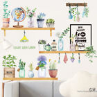 Cartoon Cute Flower Plant Wall Sticker Home Living Room Decor Vinyl Wall Deca XI