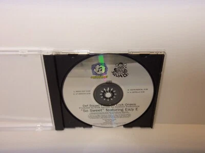 PROMO CD SINGLE - DEF SQUAD PRESENTS ERICK ONASIS "SO SWEET" (4 VERSIONS)  2000 - Image 1 of 3