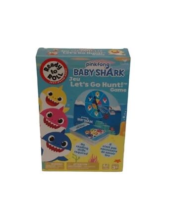 NEW Baby Shark Game Let's Go Hunt PinkFong Kids Activity Game Doo doo doo Age 3+ - Image 1 of 2