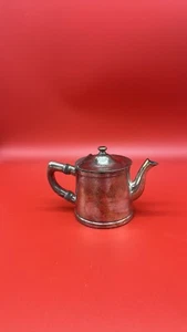 Vtg grand silver wear brite nickel silver single cup coffee tea pot or creamer - Picture 1 of 5