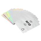 RFID-Sperre Passhüllen 15Pack Diebstahlschutz für NFC Brieftasche Reise Weiß