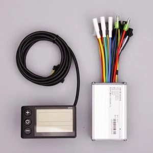 24-48V 350W Controller + LCD Display Panel Set für Elektrische Fahrrad - Bild 1 von 12