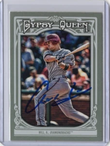 AARON HILL MLB 2013 Topps Gypsy Queen Auto Autographed Signed #326 Card - Picture 1 of 2