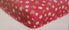 Lil Kids Butterfly Blossoms Fitted Crib Sheet NIP