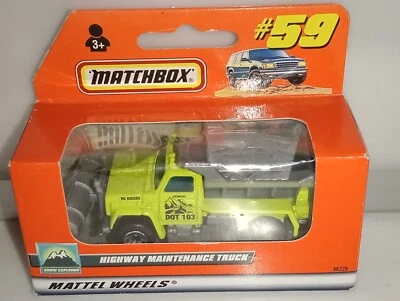 Matchbox Superfast / MB 222 - Highway Maintenance Truck - DOT 103 - Image 1 of 2