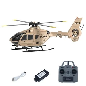 6CH RC Simulation Helicopter Model EC135 1/36 Stunt Airplane Reverse Flight - Picture 1 of 3