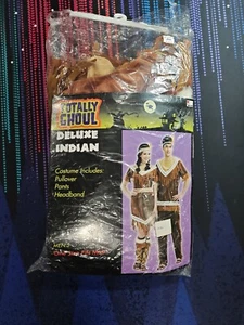 Totally Ghoul Mens Deluxe Indian Costume OSFM - Picture 1 of 1