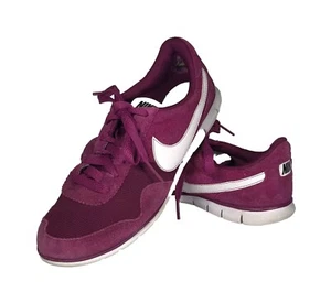Nike Womens Victoria 525322-600 Retro Suede Purple Running Shoes Sneakers sz 6 - Picture 1 of 8
