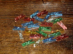 23 Stk Kleine Holzklammern Klammern Wäscheklammern Geschenk Basteln Bauen - Bild 1 von 3