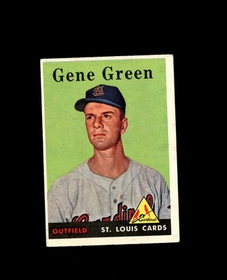1958 Topps 366 Gene Green RC VG-EX #D1,520417 - Image 1 of 2