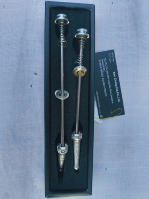 KCNC Z6 Steel road Skewers - Silver 55 - Image 1 of 3