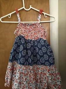 Tommy Bahama Girl's Size 6 Summer Sundress Floral Nautical Size 6 Cotton - Picture 1 of 8