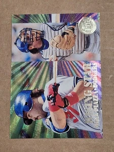 1995 MIKE PIAZZA FLEER ULTRA RISING STAR BASEBALL CARD #8 DODGERS NY METS A'S - Picture 1 of 2