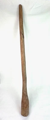 Yoruba pounded yam fufu Ifa Osagiyan soap pounder pestle maceta heavy wood - Image 1 of 4