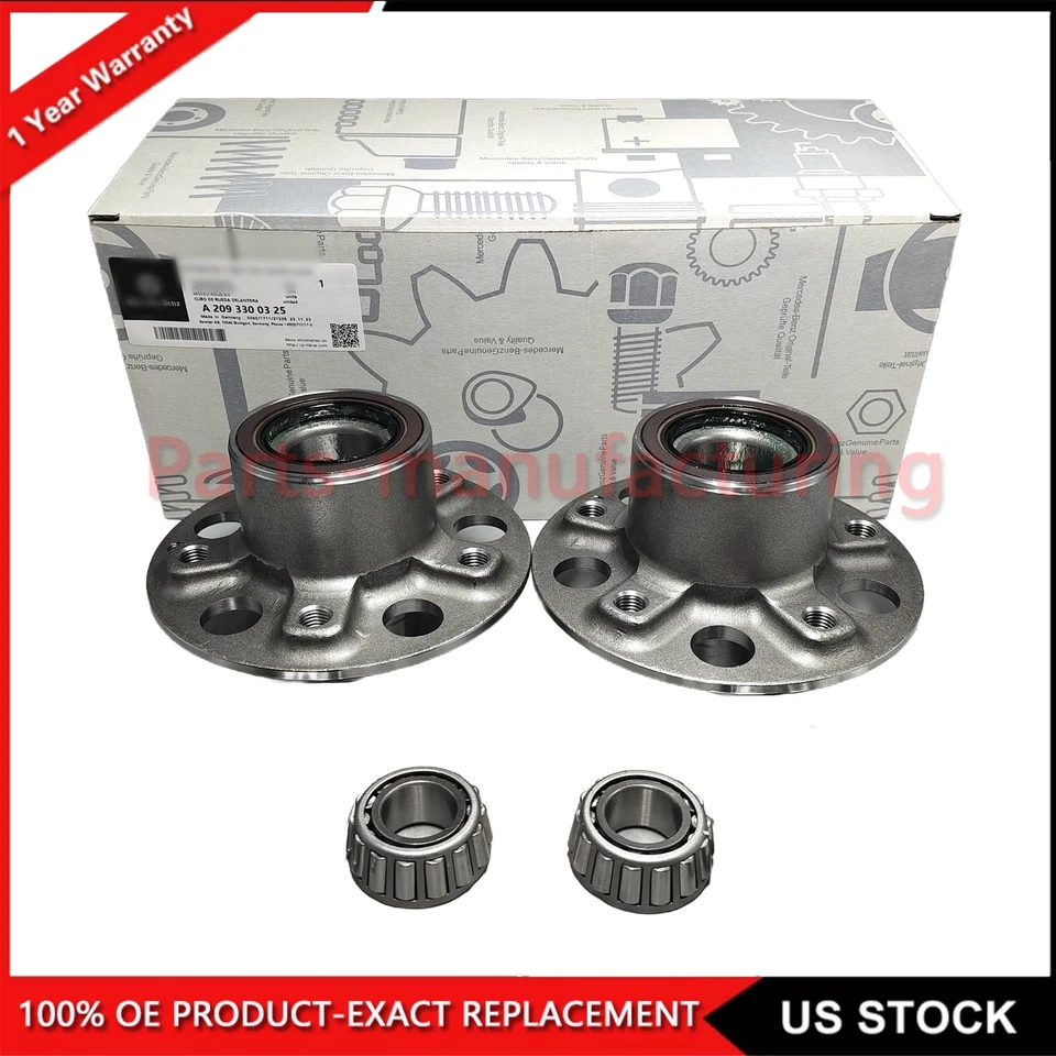 New For Benz R171 W203 W209 C230 Front Wheel Hub w/ Bearings 2093300325 Foto 1 de 4