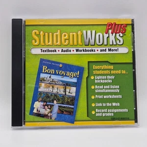 StudentWorks Plus Bon Voyage! French 3 CD Student Addition with Resources - Picture 1 of 5