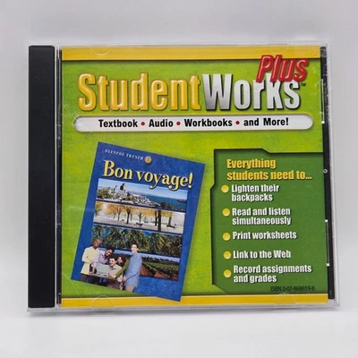 StudentWorks Plus Bon Voyage! French 3 CD Student Addition with Resources - Image 1 of 4