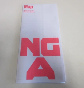 National Gallery of Australia - 12 Panel Brochure, Guide & Map - Art - Canberra - Picture 1 of 10
