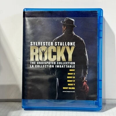 Rocky: The Undisputed Collection (2009) Sylvester Stallone 7-Disc Set Blu-ray - Image 1 of 3