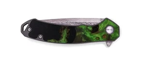 Carved EDC Wood+Resin Pocket Knife - Briggs (Artist Pick, 614663) - Picture 1 of 4