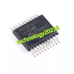 2PCS NEU PIC16F677-I/SS SSOP-20 #LL - Bild 1 von 1