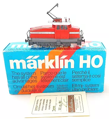 Marklin AC HO 1:87 DB EA-800 Small ELECTRIC GOODS TRAIN LOCOMOTIVE NMIB`80 Nice! - Image 1 of 4