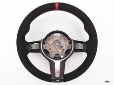 BMW 1 F20 2 F22 3 F30 4 F32 M TECH NEW ALCANTARA HEATED STEERING WHL red THICK
