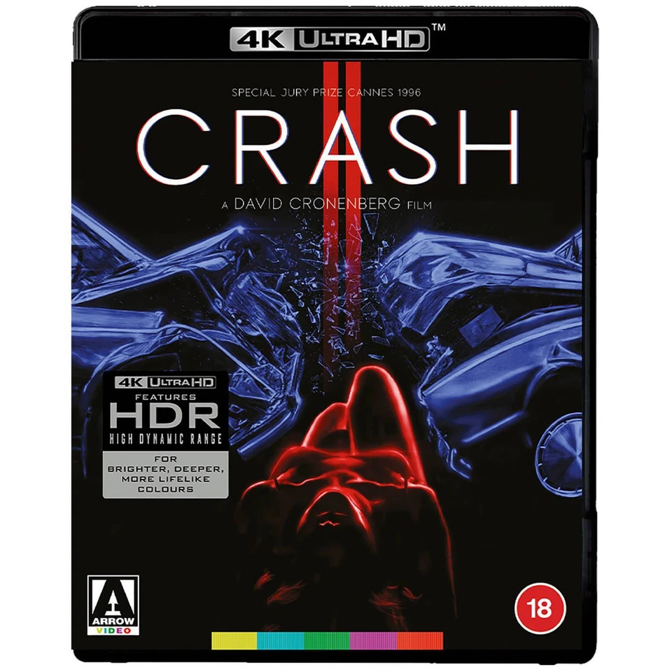 Crash - 4K Ultra HD Region B Blu-ray James Spader Holly Hunter James Cronenberg - Image 1 of 1