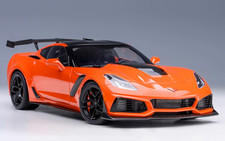 ZD AUTOart 1:18 Orange CORVETTE C7 ZR1 Racing Sports Model Diecast Metal Car BN