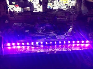Chauvet Slimstrip uv-18 l.e.d. dmx dj disco party club led batten uv ultraviolet - Picture 1 of 2