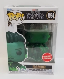 Nuova con scatola Funko Hot Topic Black Panther Wakanda Forever Namor Figura con protezione - Foto 1 di 6