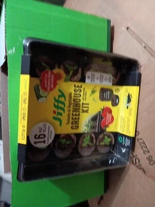 Jiffy Greenhouse Kit Vegetable And Tomato With 16 Expanding Peat  Pellets - Picture 1 of 3