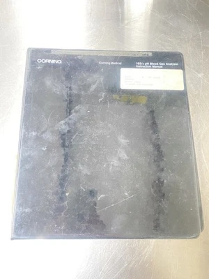 Analisador de gases sanguíneos Corning 165/2 Ph - Guia do usuário / Livro de instruções / Manual - Imagem 1 de 4